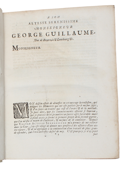 L'Ambassadeur et ses Fonctions. Dernière édition Augmentée des Réflexions sur les Mémoires pour les Ambassadeurs. 2 parts (+) Discours Historique de L'election de L'Empereur et des Electeurs. 