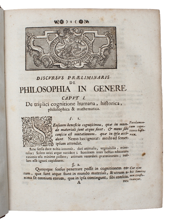 Philosophia rationalis sive logica, methodo scientifica pertractata et ad usum scientiarum atque vitae aptata.