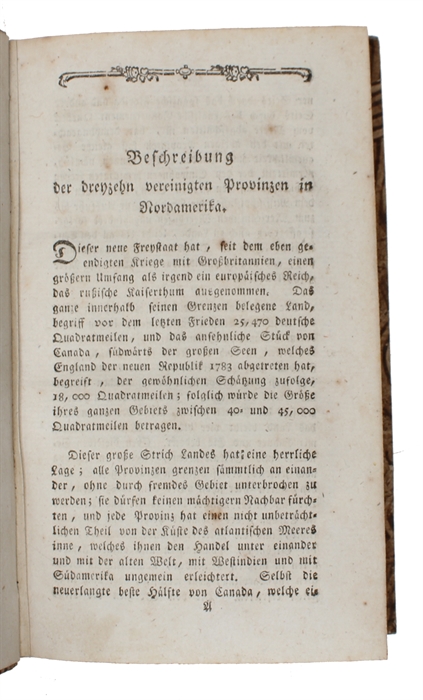 Geschichte der Revolution von Nord-Amerika. 