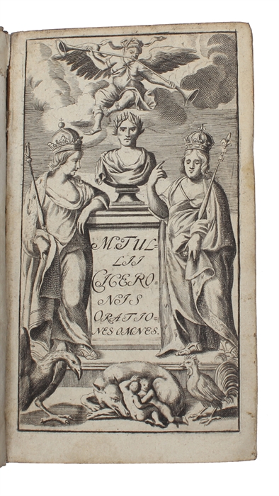 Orationes omnes, In tria volumina vulgo distributæ, sed nunc uno libro comprehensæ, atque retenta Analysi generali, logica, historica & rhetorica, Quam Joh. Thomas Freigius, Jurisconsultus, Singulis orationibus sua in editione præmisit, atque in margi...