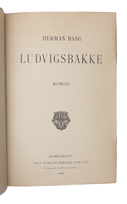 Ludvigsbakke. Roman.