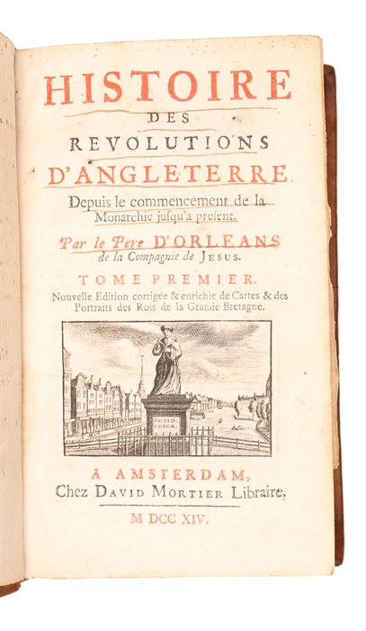 Histoire Des Revolutions d`Angleterre. 3 vols. 