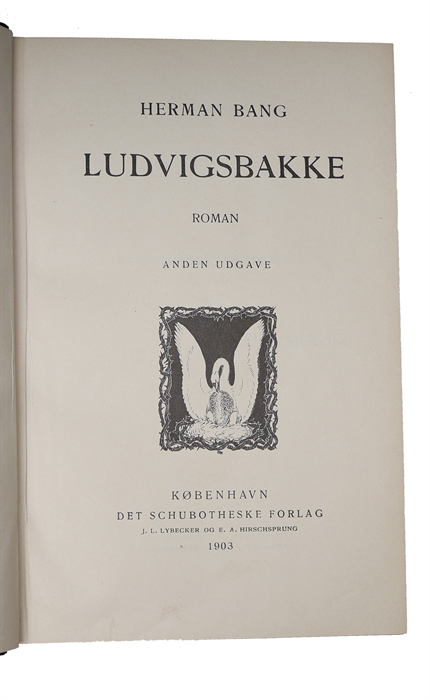 Ludvigsbakke. Roman. Anden Udgave.