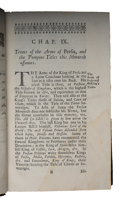 Modern History: or, the Present State of all Nations. Describing their respective Situations, Persons, Habits, Buildings (...) Vol. 4: Containing the State of Persia, Arabia, Asiatick Tartary, the Turkish Empire in Asia, viz. Chaldaea, Assyria, Mesopo...