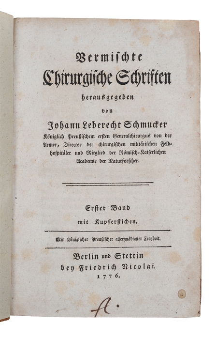 Vermischte chirurgische Schriften. Vol. 1 - 2 (of 3).