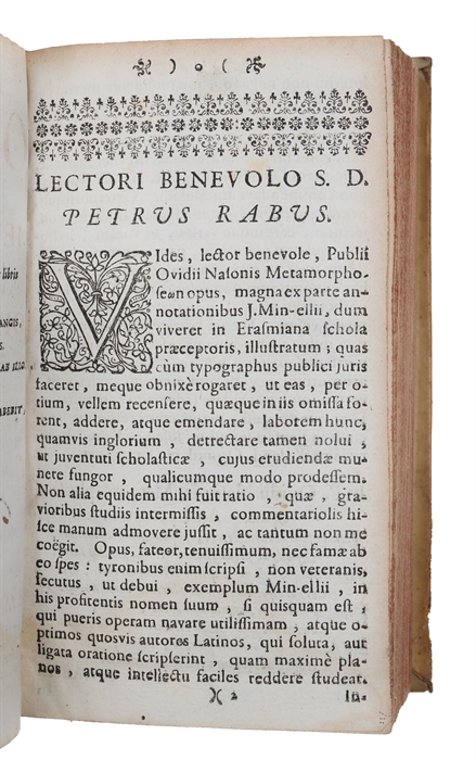 Metamorphoseon libri xv. Cum Annotationibus posthumis Iohan. Min-Ellii, Quas magna ex parte supplevit atque emendavit P. Rabus.