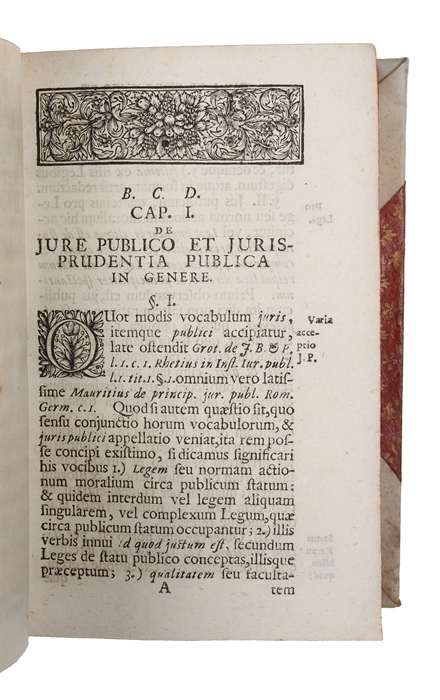 Juris publici Romano-Germanici eiusque prudentiae, liber unus. Editio II, Emendatior et auctior (+) Herr Röm. Kayserl. Majestät. Caroli VI Wahl-Capitulation und Reversales