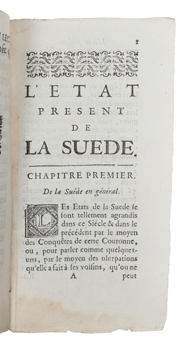 L'état présent de la Suéde avec un abrege' de l'histoire de ce royaume.