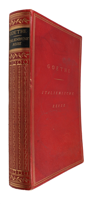 Italienische Reise. Mit den Zeichnungen Goethes, seiner Freunde und Kunstgenossen. Neu herausgegeben vom Goethe-Nationalmuseum.