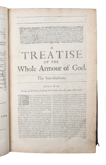 The Christian in Compleat Armour. Or, a treatise of the Saints War against the Devil: wherein a discovery is made of that grand enemy of God and his people. 2 parts. 