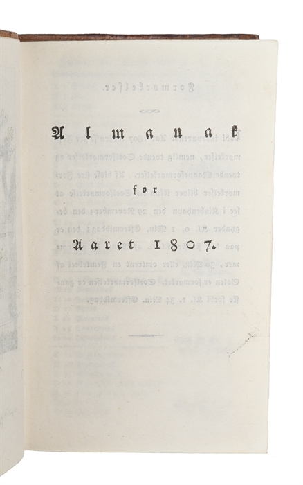 Charis for 1807.
