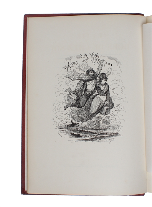 La Vie hors de chez Soi (Comedie de Notre Temps). L'Hiver - Le Printemps - L'Éte - L'Automne. Etudes au Crayon et a la Plume.